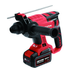 Аккумуляторный перфоратор DEVON 5401-Li-20RH/ brushless / SDS-Plus / 1.7(J) / 20V / без З/У и АКБ 